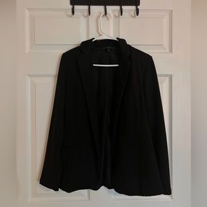 Black blazer, fitted style